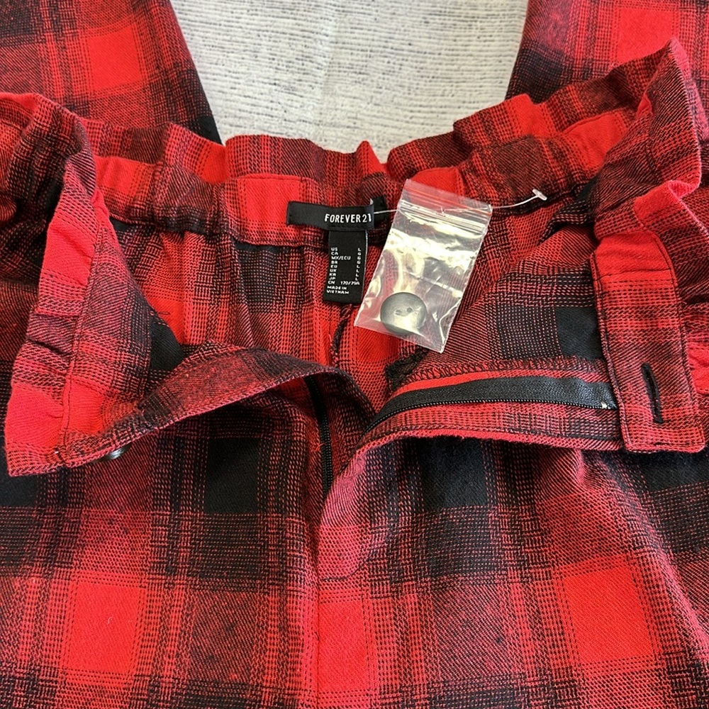 Forever 21 • Plaid Flannel Pants • Sz L • NEW! - Picture 6 of 11